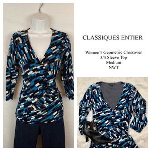 Women’s Classiques Entier Geometric Crossover Top